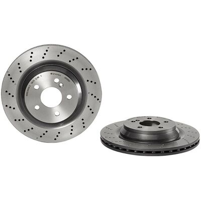 BREMBO högkolinvässd ventilerad bromsring för Mercedes-Benz SL Cabriolet BREMBO högkolinvässd ventilerad bromsring för Mercedes-Benz SL Cabriolet
