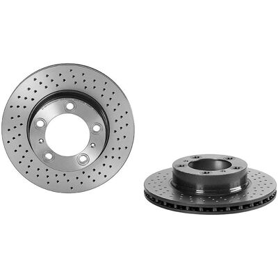 BREMBO Modell 09.C879.11 Høy-karbon perforert bremseskive - Bremseskive BREMBO Modell 09.C879.11 Høy-karbon perforert bremseskive - Bremseskive
