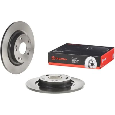 BREMBO Bremsskive 08.D718.11 - Fuld, UV-behandlet - 282mm BREMBO Bremsskive 08.D718.11 - Fuld, UV-behandlet - 282mm