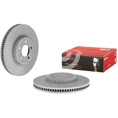 BREMBO Land Rover Bremse skive - Ventilert, 349mm, Høy karboninnhold - 09.D549.23 BREMBO Land Rover Bremse skive - Ventilert, 349mm, Høy karboninnhold - 09.D549.23