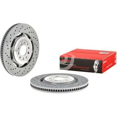 BREMBO Alfa Romeo Bremse Skive - Ventileret 360mm - 5 Huller BREMBO Alfa Romeo Bremse Skive - Ventileret 360mm - 5 Huller