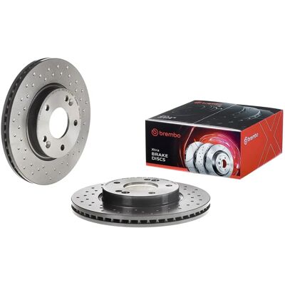 Brembo Hyundai Kia 280mm Gelocht jarrulevy Brembo Hyundai Kia 280mm Gelocht jarrulevy