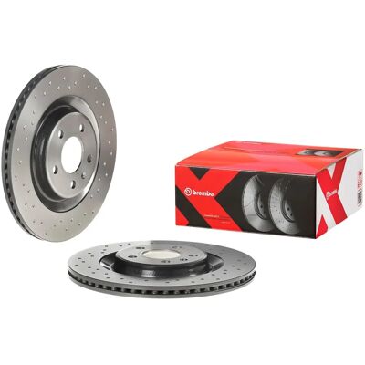 Tarcza hamulcowa BREMBO - perforowana/wentylowana - wysoki węgiel - VW, Audi, Porsche Tarcza hamulcowa BREMBO - perforowana/wentylowana - wysoki węgiel - VW, Audi, Porsche
