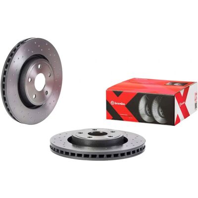 BREMBO 09.N236.2X Ventileret og perforeret bremseskive - Bremseskive BREMBO 09.N236.2X Ventileret og perforeret bremseskive - Bremseskive