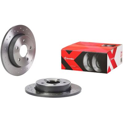 BREMBO Ford Focus C-Max bremseskive - Perforeret 265mm 11mm BREMBO Ford Focus C-Max bremseskive - Perforeret 265mm 11mm