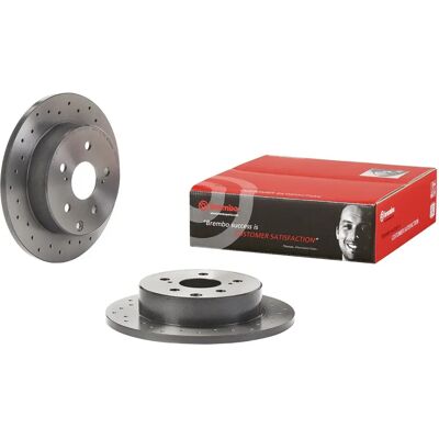 BREMBO Toyota RAV4 Bremseskiver - Perforeret, Belagt, 12mm BREMBO Toyota RAV4 Bremseskiver - Perforeret, Belagt, 12mm