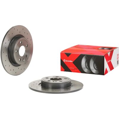 BREMBO Land Rover Discovery Sport JAGUAR E-Pace perforert og belagt bremseskive BREMBO Land Rover Discovery Sport JAGUAR E-Pace perforert og belagt bremseskive