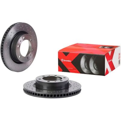 BREMBO Jarrulevy - 319mm ilmastoitu ja rei'itetty - Jarrulevy BREMBO Jarrulevy - 319mm ilmastoitu ja rei'itetty - Jarrulevy