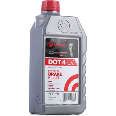 BREMBO L 04 205 - Bremsflüssigkeit - 0,5L - DOT 4 LV BREMBO L 04 205 - Bremsflüssigkeit - 0,5L - DOT 4 LV