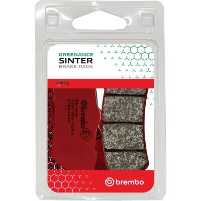 Brembo S.p.A. Plaquettes de frein route métal fritté - Publicité Brembo S.p.A. Plaquettes de frein route métal fritté - Publicité