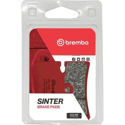 Brembo S.p.A. Straßenbremsbeläge aus Sintermetall - 07GR18SA - Bremsbeläge Brembo S.p.A. Straßenbremsbeläge aus Sintermetall - 07GR18SA - Bremsbeläge
