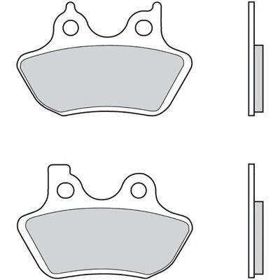 Brembo bremseklodser - 07hd16sp bag for Harley Flht 1584 - Bremseklodser Brembo bremseklodser - 07hd16sp bag for Harley Flht 1584 - Bremseklodser