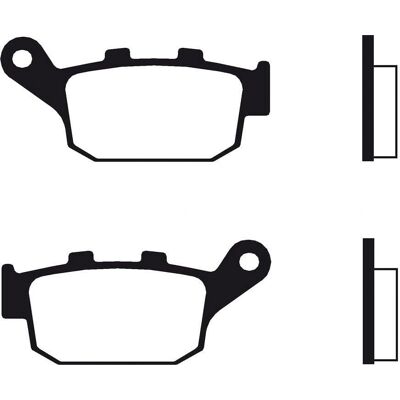 Plăcuțe de frână Brembo HO26/M2 Gri - Honda NX650/XRV650 - Plăcuțe de frână Plăcuțe de frână Brembo HO26/M2 Gri - Honda NX650/XRV650 - Plăcuțe de frână