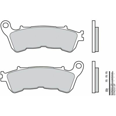 Brembo S.p.A. Tarcze hamulcowe metal sinterowany - 07HO57SA Brembo S.p.A. Tarcze hamulcowe metal sinterowany - 07HO57SA