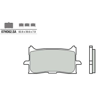 Brembo S.p.A. Tarcze hamulcowe z metalu sinterowanego - 07HO62SA Brembo S.p.A. Tarcze hamulcowe z metalu sinterowanego - 07HO62SA