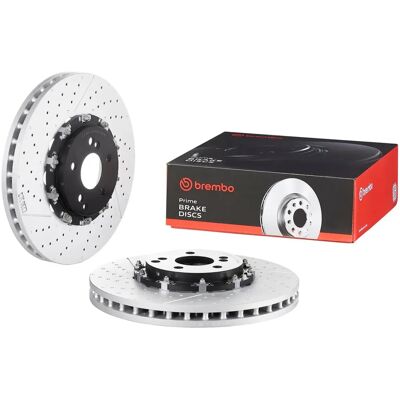 BREMBO Bremse Skive - 09.9764.23 - Geloftet, Goret, Højt kulstof - Bremsetype BREMBO Bremse Skive - 09.9764.23 - Geloftet, Goret, Højt kulstof - Bremsetype