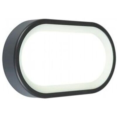 SOVIL Luz de Techo Ovalada 18W LED Gris Grafito - Exterior/Interior SOVIL Luz de Techo Ovalada 18W LED Gris Grafito - Exterior/Interior