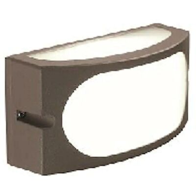 Lámpara de Pared de Aluminio Marrón SOVIL - IP54, 60W, 140mm Lámpara de Pared de Aluminio Marrón SOVIL - IP54, 60W, 140mm