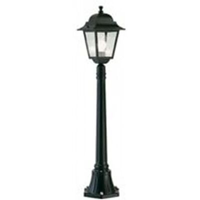 Lámpara de jardín cuadrada negra SOVIL - E27, 114cm Lámpara de jardín cuadrada negra SOVIL - E27, 114cm