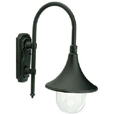 Lámpara de Pared Negra Sovil - Luz Exterior Clásica Lámpara de Pared Negra Sovil - Luz Exterior Clásica