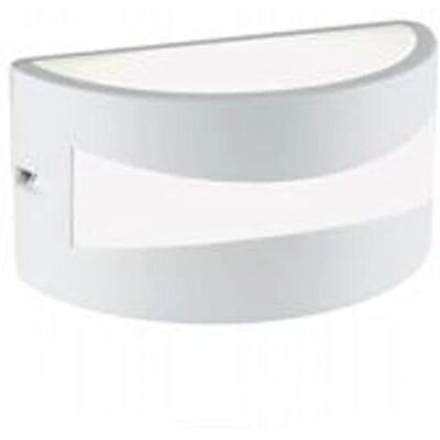 Lámpara de Pared LED Blanca Sovil - Modelo 99475/02 - Acabado en Aluminio Gofrado - Interior/Exterior Lámpara de Pared LED Blanca Sovil - Modelo 99475/02 - Acabado en Aluminio Gofrado - Interior/Exterior