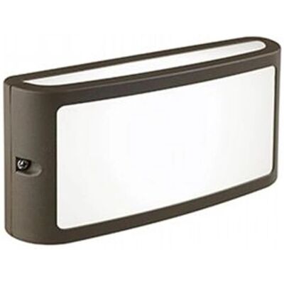 Applique Esterno Sovil - 10W LED, 4000K, Marrone - Luce Esterna Applique Esterno Sovil - 10W LED, 4000K, Marrone - Luce Esterna
