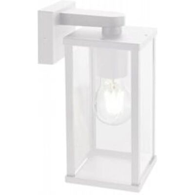 IPERBRIKO Aplique de Pared E27 Blanco - Aluminio Exterior IP54 IPERBRIKO Aplique de Pared E27 Blanco - Aluminio Exterior IP54
