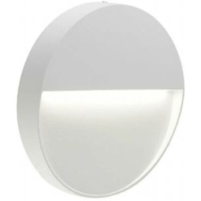 Lámpara de Pared LED Blanca Redonda SOVIL - 3W Exterior Lámpara de Pared LED Blanca Redonda SOVIL - 3W Exterior