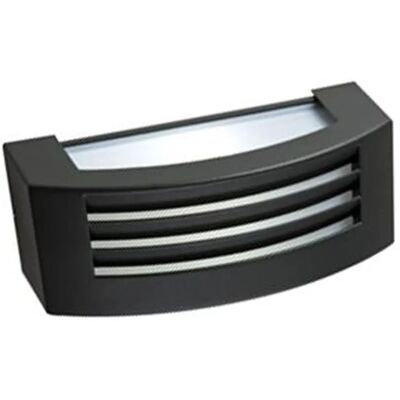 SOVIL Applique gris con rejilla - IP54, 60W SOVIL Applique gris con rejilla - IP54, 60W