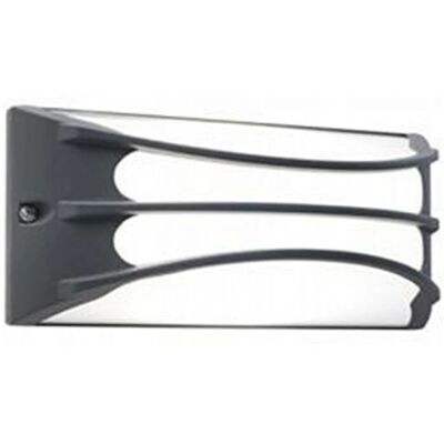 Lámpara de Pared LED Externa Sovil - Modelo 99144/16 - Gris Lámpara de Pared LED Externa Sovil - Modelo 99144/16 - Gris