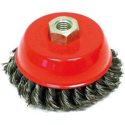 NBRAND - Spazzola a Tazza M14 Ø120 - M14 - Ø120mm - Cup brush NBRAND - Spazzola a Tazza M14 Ø120 - M14 - Ø120mm - Cup brush
