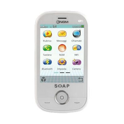 NGM Soap Telefono Dual SIM - Fotocamera 3.2 MP, Slot MicroSD, Radio FM NGM Soap Telefono Dual SIM - Fotocamera 3.2 MP, Slot MicroSD, Radio FM