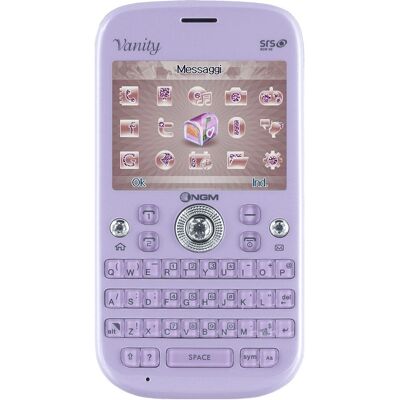 NGM Vanity Qwerty Lilac Dual SIM Cellulare - Mobile NGM Vanity Qwerty Lilac Dual SIM Cellulare - Mobile