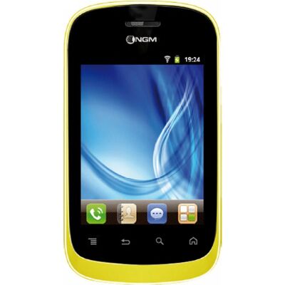 NGM-Mobile Action Doppio SIM Smartphone - 3,2" Android 2.3 - Giallo NGM-Mobile Action Doppio SIM Smartphone - 3,2" Android 2.3 - Giallo