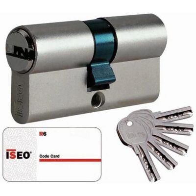 Cilindro Cavers ISEO - 2 accesos - Niquelado - 45x50mm - Cerradura de cilindro Cilindro Cavers ISEO - 2 accesos - Niquelado - 45x50mm - Cerradura de cilindro
