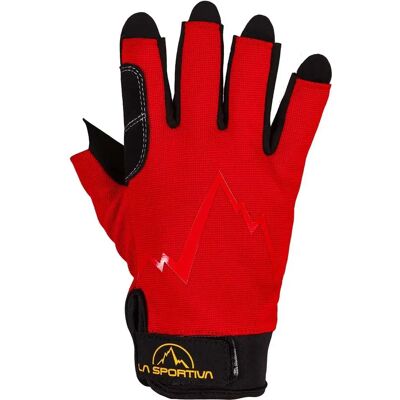 Gants La Sportiva Ferrata Rouge - Gants - Publicité Gants La Sportiva Ferrata Rouge - Gants - Publicité