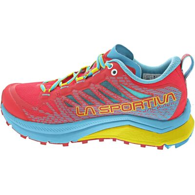 La Sportiva JACKAL II - Buty trailowe - Hibiscus/Blue Malibu - 6.5 US La Sportiva JACKAL II - Buty trailowe - Hibiscus/Blue Malibu - 6.5 US