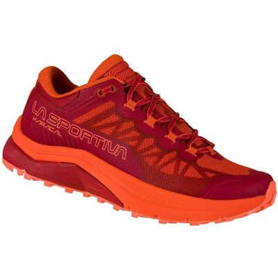 La Sportiva Karacal Women's Trail Running Shoe - Burgundy Fawn/Red Rust - Lightweight, Breathable, Durable La Sportiva Karacal Women's Trail Running Shoe - Burgundy Fawn/Red Rust - Lightweight, Breathable, Durable