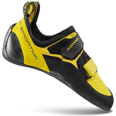 La Sportiva Herre Katana - Skinn, Gul/Sort - Klatresko La Sportiva Herre Katana - Skinn, Gul/Sort - Klatresko