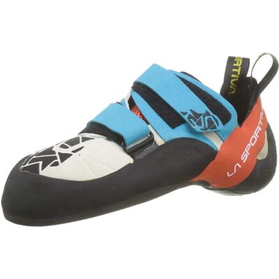 La Sportiva Otaki - Chaussures d'escalade - Bleu/Orange - Publicité La Sportiva Otaki - Chaussures d'escalade - Bleu/Orange - Publicité