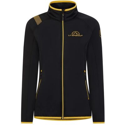La Sportiva Promo Fleece Černá/Žlutá - Fleecová bunda La Sportiva Promo Fleece Černá/Žlutá - Fleecová bunda