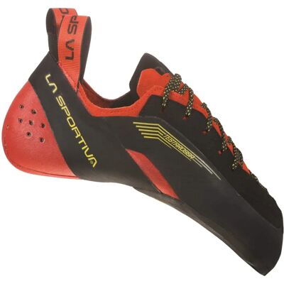Chaussures d'escalade LA SPORTIVA Testarossa - Noir/Rouge - Chaussures d'escalade - Publicité Chaussures d'escalade LA SPORTIVA Testarossa - Noir/Rouge - Chaussures d'escalade - Publicité