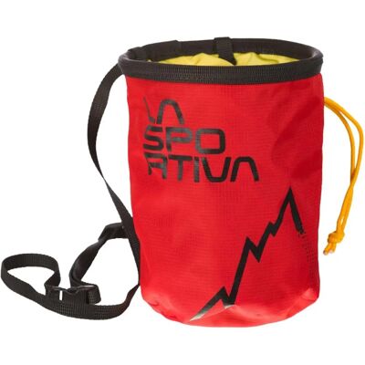 La Sportiva LSP Chalk Bag - Rød - One Size - Klatretoej La Sportiva LSP Chalk Bag - Rød - One Size - Klatretoej