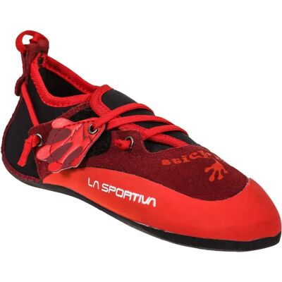 La Sportiva Stickit - Czerwone buty wspinaczkowe dla dzieci La Sportiva Stickit - Czerwone buty wspinaczkowe dla dzieci