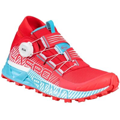 Zapatillas de trail La Sportiva Cyklon Mujer - EU 41 - Hibisco/Azul Malibu Zapatillas de trail La Sportiva Cyklon Mujer - EU 41 - Hibisco/Azul Malibu