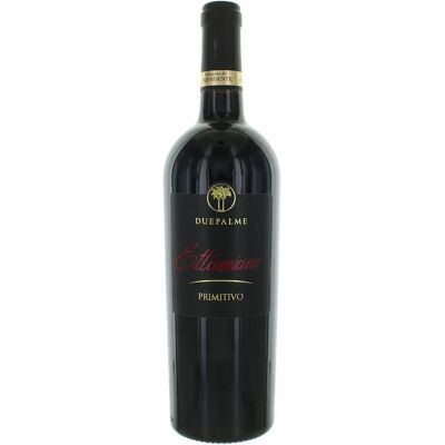 Due Palme Primitivo 2020 - Reich, Würziger italienischer Rotwein Due Palme Primitivo 2020 - Reich, Würziger italienischer Rotwein