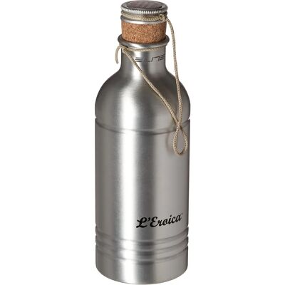 Bidon en aluminium Elite Eroica - 600ml, Cork vintage, Léger - Publicité Bidon en aluminium Elite Eroica - 600ml, Cork vintage, Léger - Publicité