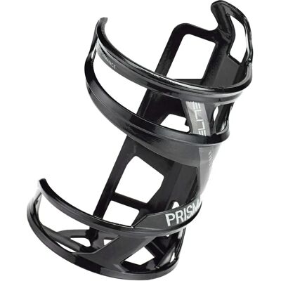 Porta bidones Elite Prism L - Carbono Blanco/Negro - Porta botellas Porta bidones Elite Prism L - Carbono Blanco/Negro - Porta botellas