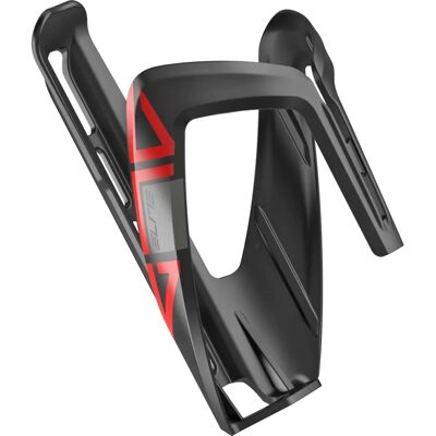 Porta-garrafas Elite Ala Preto/Vermelho - Acessório de Ciclismo Porta-garrafas Elite Ala Preto/Vermelho - Acessório de Ciclismo
