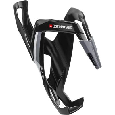 Elite Custom Race Plus Bottle Cage - Black/White Elite Custom Race Plus Bottle Cage - Black/White